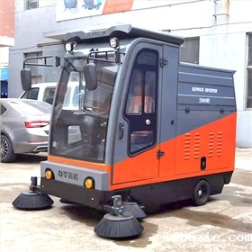  社区物业小区用电动扫地车有很多优势