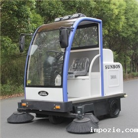  春暖花开半封闭扫地车获物业公司喜爱