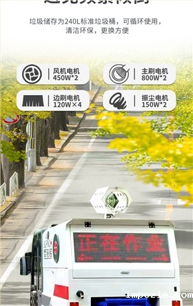 小优米app下载苹果S2000BW全封闭小四轮240升垃圾桶驾驶式雾炮高压冲洗电动扫地车详情_06