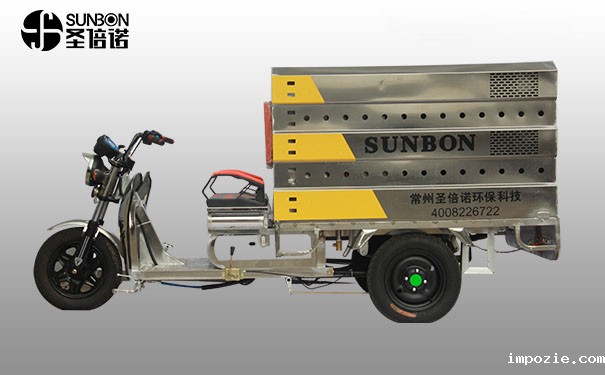 三轮高压清洗车持续走俏物业保洁